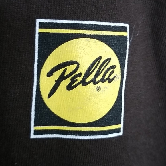 PELLA Brown Long Sleeve Crew Neck Tee XL - Picture 3 of 6